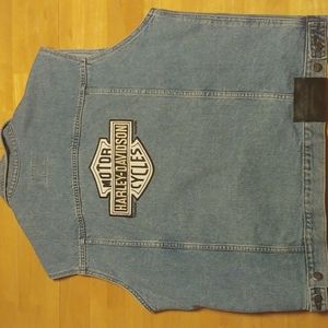 Harley-Davidson Denim Vest (Large)